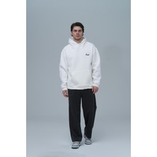 Saw Urbanity Loneliness Is A Choice Oversize Sweatshirt Erkek Ekru