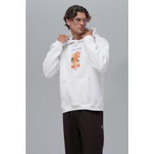 Saw Urbanity Sunflowers Vincent Van Gogh Edition Oversize Sweatshirt Erkek Ekru