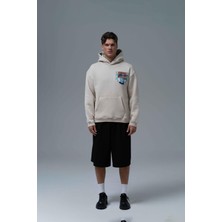 Saw Urbanity Awaken Oversize Sweatshirt Erkek Stone