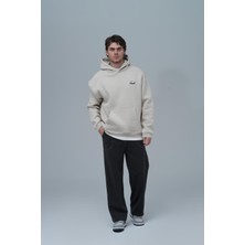 Saw Urbanity Loneliness Is A Choice Oversize Sweatshirt Erkek Stone
