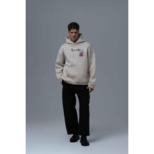 Saw Urbanity Top-Notch Oversize Sweatshirt Erkek Stone