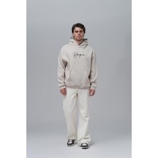 Saw Urbanity Hope Oversize Sweatshirt Erkek Stone