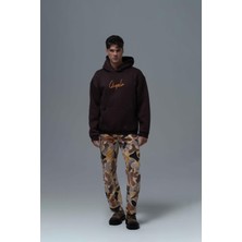 Saw Urbanity Chaplin Oversize Sweatshirt Erkek Kahverengi