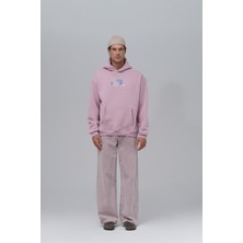 Saw Urbanity Be Good To Yourself Oversize Sweatshirt Erkek Pembe
