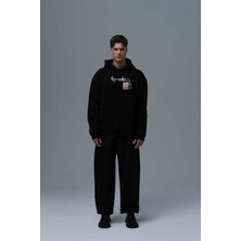 Saw Urbanity Top-Notch Oversize Sweatshirt Erkek Siyah