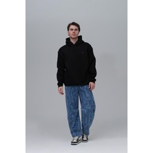 Saw Urbanity The Story Of Layers Oversize Sweatshirt Erkek Siyah