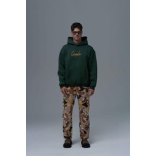 Saw Urbanity Chaplin Oversize Sweatshirt Erkek Yeşil