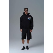 Saw Urbanity Awaken Oversize Sweatshirt Erkek Siyah