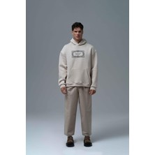 Saw Urbanity Endless Metamorphosis Oversize Sweatshirt Erkek Stone