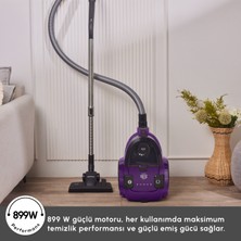 Karaca Vantuz Action Force X10 Elektrikli Süpürge Royal Purple