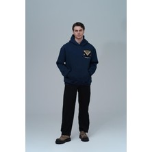 Saw Urbanity Memories Never Die Oversize Sweatshirt Erkek Indigo