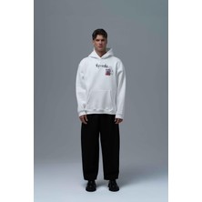 Saw Urbanity Top-Notch Oversize Sweatshirt Erkek Ekru