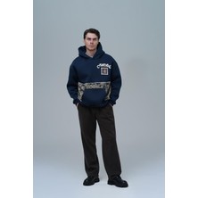 Saw Urbanity Change Oversize Sweatshirt Erkek Indigo