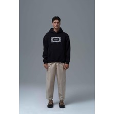 Saw Urbanity Endless Metamorphosis Oversize Sweatshirt Erkek Siyah