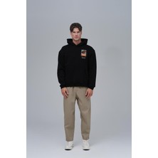 Saw Urbanity Beyond The Frames Oversize Sweatshirt Erkek Siyah