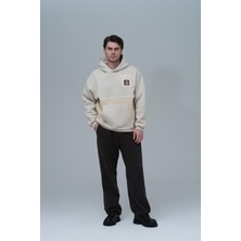 Saw Urbanity Change Oversize Sweatshirt Erkek Stone