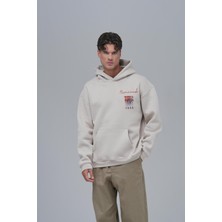 Saw Urbanity Renewed Flow Oversize Sweatshirt Erkek Stone
