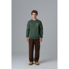 Saw Urbanity Soul Sweatshirt Erkek Koyu Yeşil