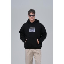 Saw Urbanity Now Manifesto Oversize Sweatshirt Erkek Siyah
