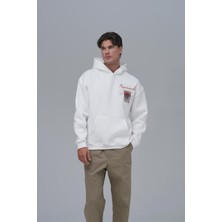 Saw Urbanity Renewed Flow Oversize Sweatshirt Erkek Ekru