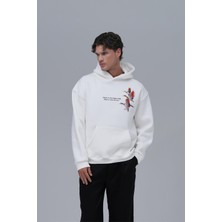 Saw Urbanity Wings Oversize Sweatshirt Erkek Ekru