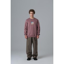 Saw Urbanity Daily Secret Sweatshirt Erkek Mürdüm