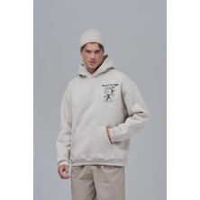 Saw Urbanity Van Gogh Threads Oversize Sweatshirt Erkek Stone