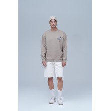 Saw Urbanity Evolving Oversize Sweatshirt Erkek Bisküvi