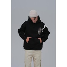 Saw Urbanity Nothing To Lose Oversize Sweatshirt Erkek Siyah