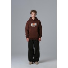 Saw Urbanity Rebel Frame Sweatshirt Erkek Kahverengi