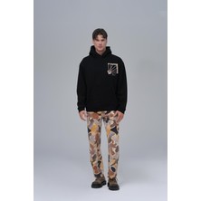 Saw Urbanity Heritage Threads Oversize Sweatshirt Erkek Siyah