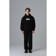 Saw Urbanity Cancel The Noise Oversize Sweatshirt Erkek Siyah