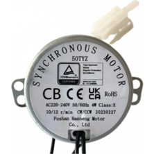 Elikaya TR 50 Tyz 10/12 Rpm Kuluçka Motoru Viyol Çevirme