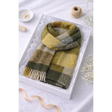 Kadın Ekose Desenli Yumuşak Dokulu Şal & Atkı-Günlük ve Şık Kullanıma Uygun