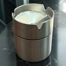 Paslanmaz Çelik Kokusuz Küllük, Şık ve Dayanıklı Tasarım