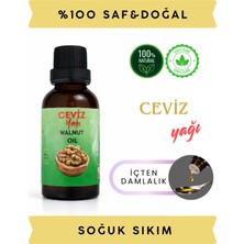 Wie Farma Ceviz Yağı 50 ml Soğuk Pres Cam Şişe %100 Saf