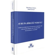 Yetkin Yayınları Avrupa Birliği Nereye?