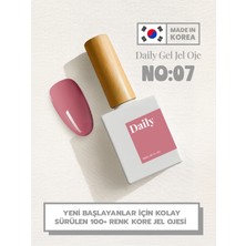Daily Gel Skin Line Kalıcı Oje – Dy-07 Dusty Rose Nude (Led/Uv Uyumlu)