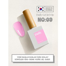 Daily Gel Pink Line Kalıcı Oje – Dy-09 Cotton Candy Pink (Led/Uv Uyumlu)