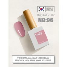Daily Gel Skin Line Kalıcı Oje – Dy-06 Soft Rose Nude (Led/Uv Uyumlu)