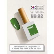 Daily Gel Green Line Kalıcı Oje – Dy-32 Olive Green Nude (Led/Uv Uyumlu)