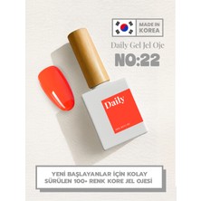 Daily Gel SunSet Line Kalıcı Oje – Dy-22 Coral Pop (Led/Uv Uyumlu)