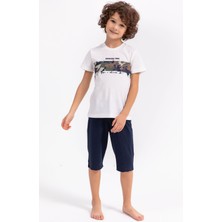RolyPoly 2727C Erkek Çocuk Yazlık Kapri Pijama Ta