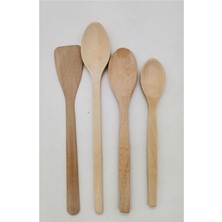 Noip Mutfak Ahşap Kaşık Set 4lü Balsa KS04 (925)