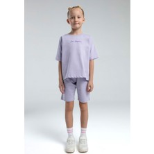 Rolypoly 3590G Kız Çocuk (Garson Boy) Bermuda Yazlık Pijama Takım