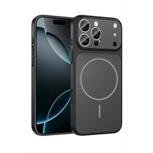 Makay Iphone 15 Plus Uyumlu 17 Pro Max Görünümlü Magsaff Kapak Kılıf