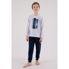 U.s. Polo Assn  Uzun Kol Pijama Takım US2206-4 Karmelanj