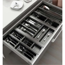 Noip Eco Lüx Modül Kaşıklık Antrasit 55X49 CMACERO20354 (925)