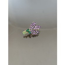 Lüx Wood Wood ve Erşah – Altın Renkli Figürlü Broş Koleksiyonu (Taç, Burç ve Daha Fazlası) Model 11