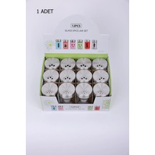 Noip Cam Baharatlık Demir Kapaklı 1 ADETMTR220306 (925)